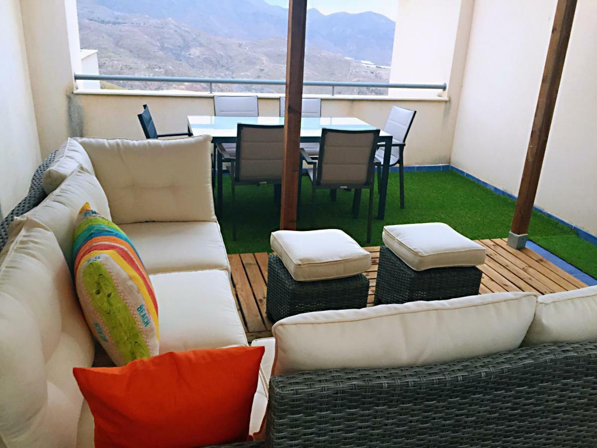 Apartamentos Deluxe Roquetas De Mar Con Golf Y Piscina Climatizada, Parking Privado Vícar Exterior photo